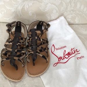 Christian Louboutin gladiator sandals